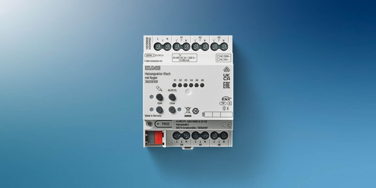 KNX Heizungsaktor 6-fach bei Elektroservice Höhnel GmbH in Altenberg